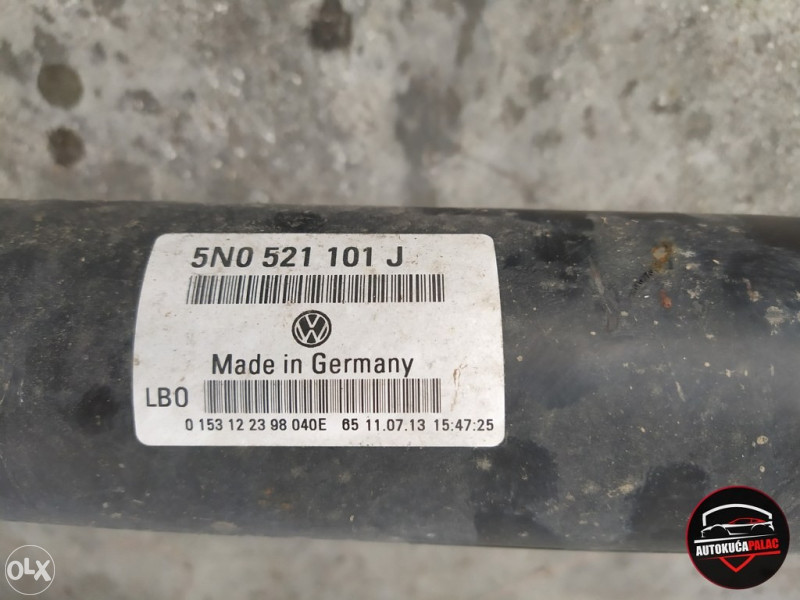 Kardan Audi Q3 11-18 5N0521101J 333-251 217cm MANUAL