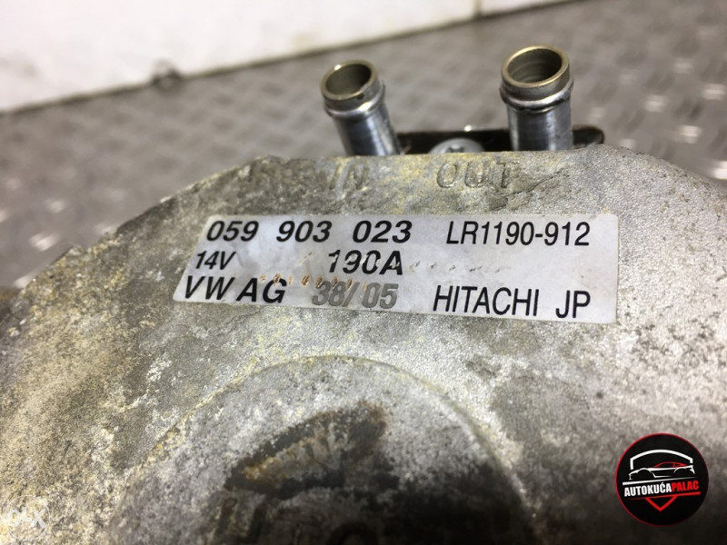 Alternator Volkswagen	PHAETON	2006		059903023	A1167
