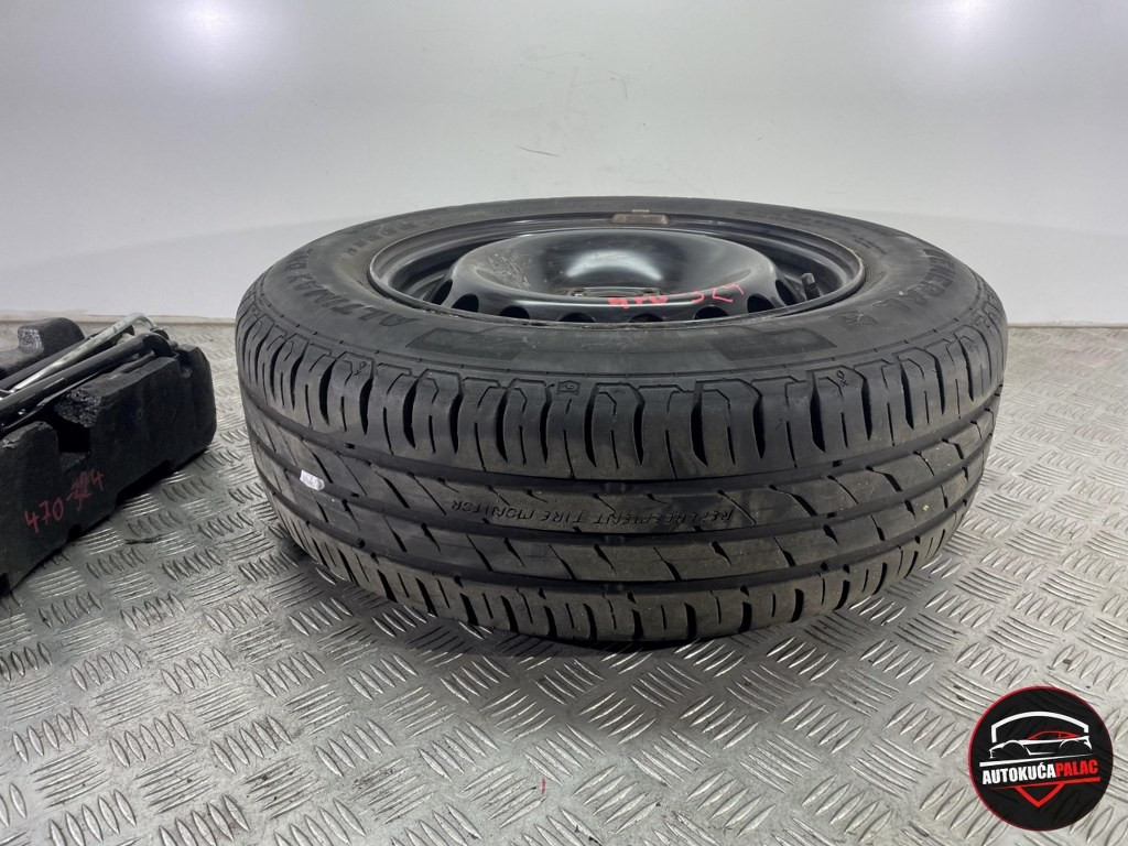 REZERVNA FELGA GUMA RENAULT	MEGANE 3	08-16 470-324	15"