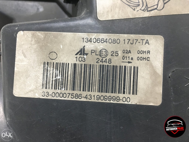 FAR LIJEVI Fiat DUCATO 200 1340664080 F5627