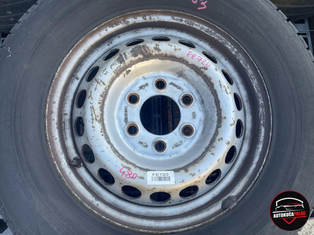 FELGA FELGE	MERCEDES	SPRINTER W906	FE720	16" 6x112 ET62