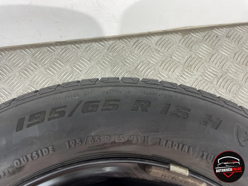 REZERVNA FELGA GUMA RENAULT	MEGANE 3	08-16 470-324	15"