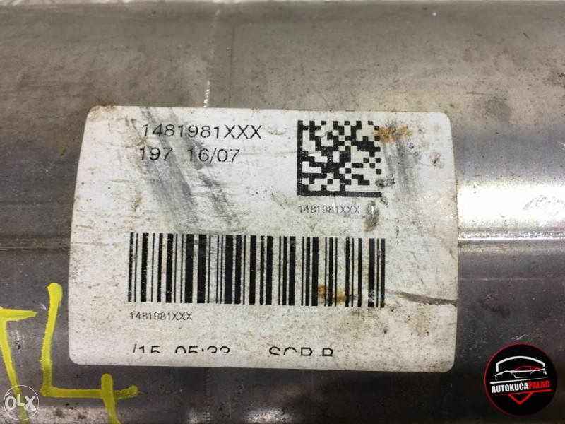 Katalizator DPF filter Peugeot	2008 1481987X KAT4