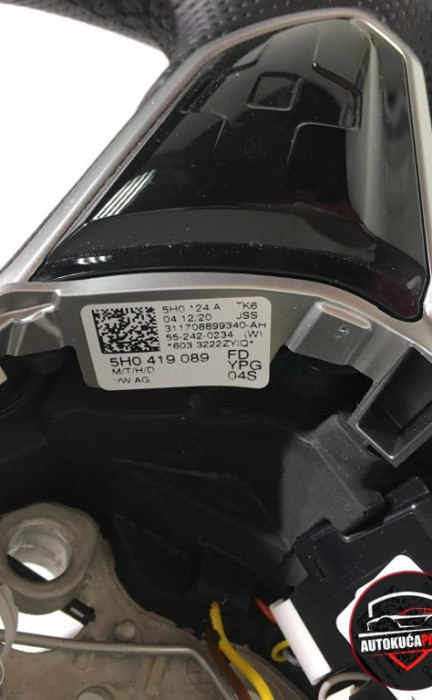 Volan Volkswagen GOLF 8  5H0959542C V461 R-LINE