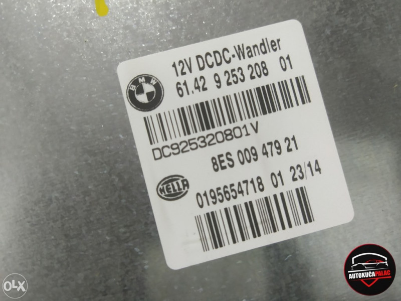WANDLER DC DC MODUL BMW E84 X1  61429253208 E11752