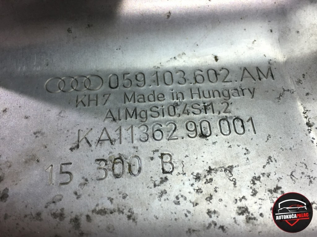 KARTER AUDI Q7 15-19 059103603EK KAR59 3.0TDI