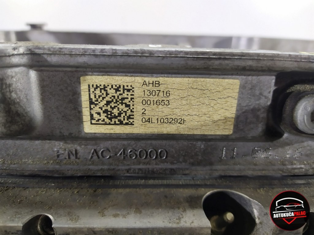 GLAVA MOTORA		AUDI	A6 4G		04L103292	DM20	2.0TDI