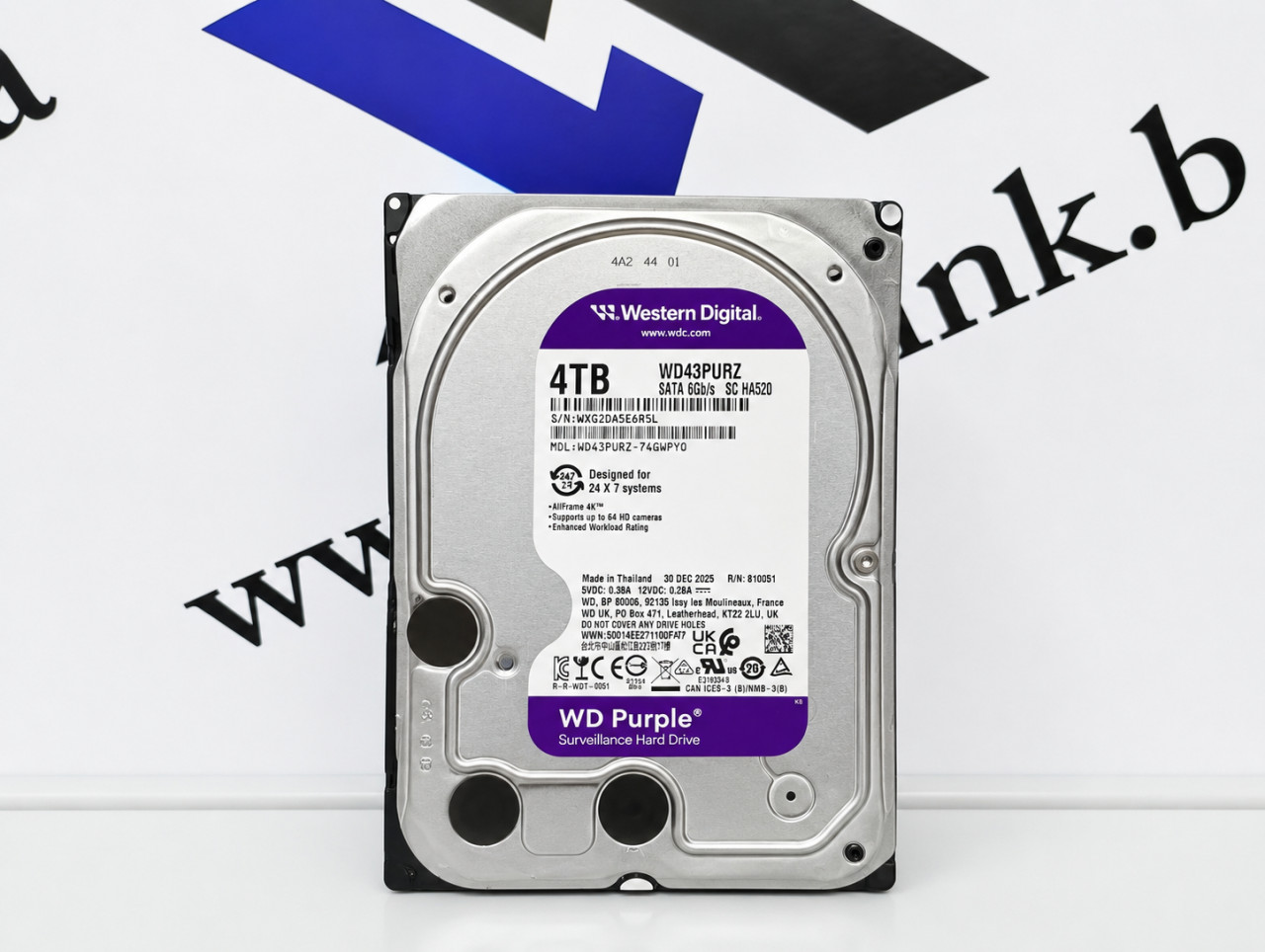 HDD WD Purple 4TB