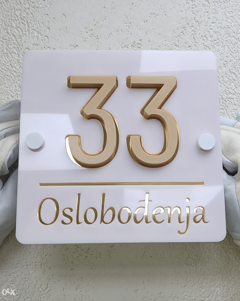 Kućni broj Model 43