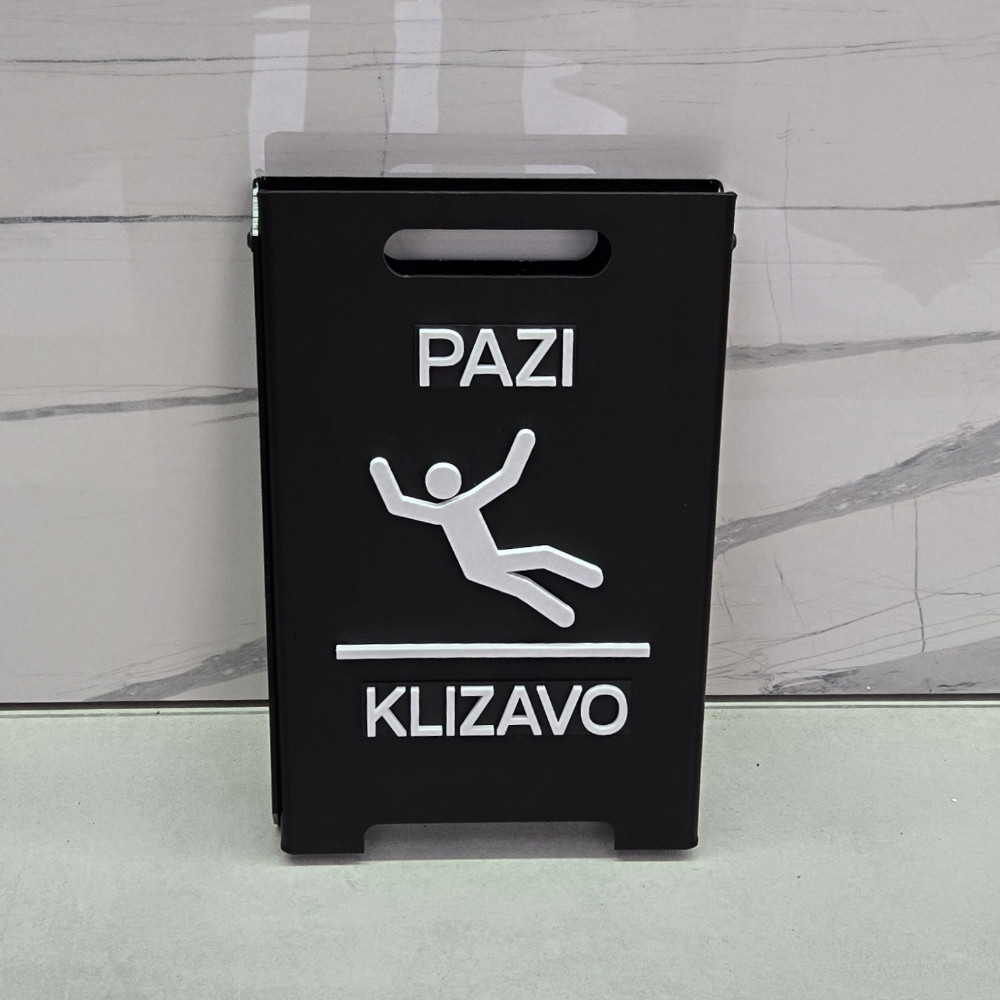 Obostrani/dvostrani stalak pazi klizavo