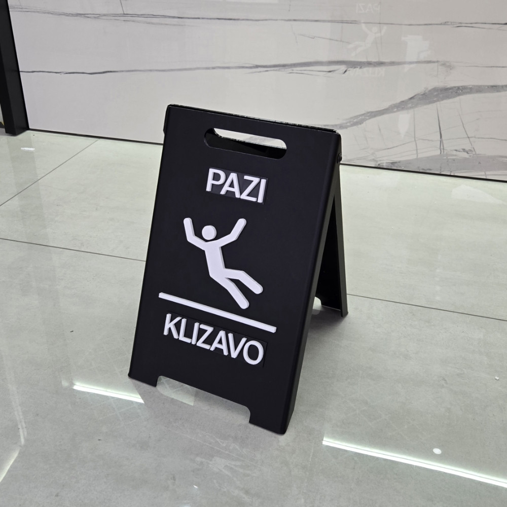 Obostrani/dvostrani stalak pazi klizavo