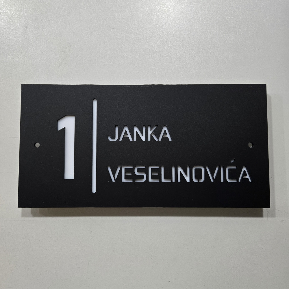 Kućni broj, broj za kuću, brojevi za kuću, led kućni broj