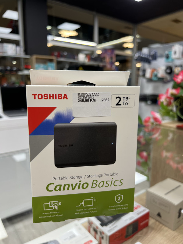 Toshiba 2T HDD Canvio Basics