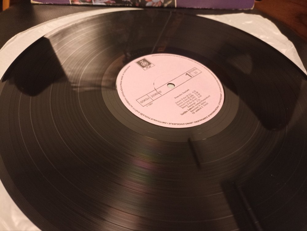 Smiljka Isakovic - Čembalo - Scarlatti Soler LP ploča