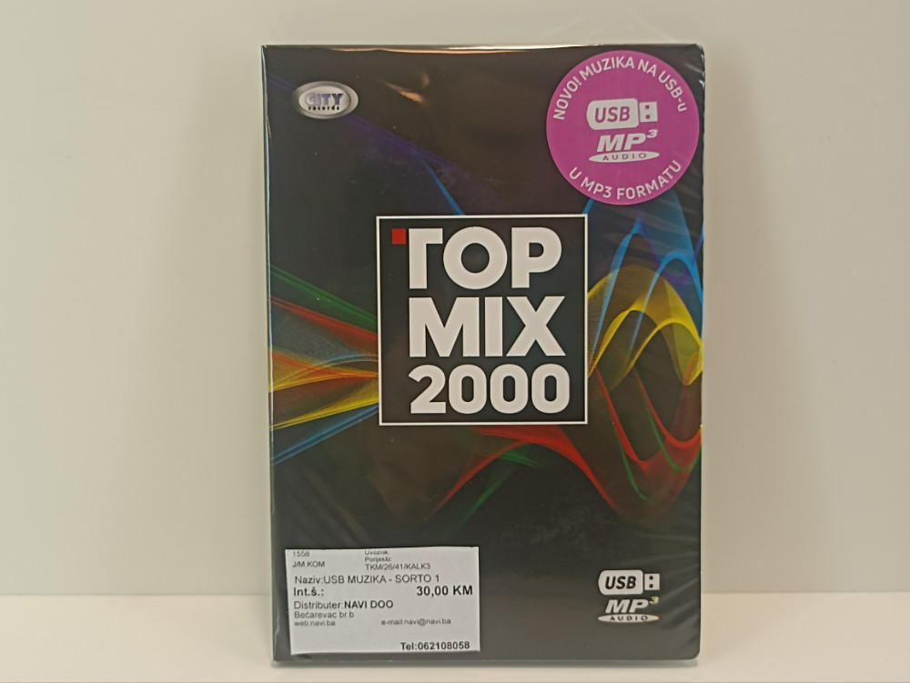 TOP MIX 2000 - USB MP3 AUDIO MUZIKA GLAZBA - NAVIRECORDS.BA