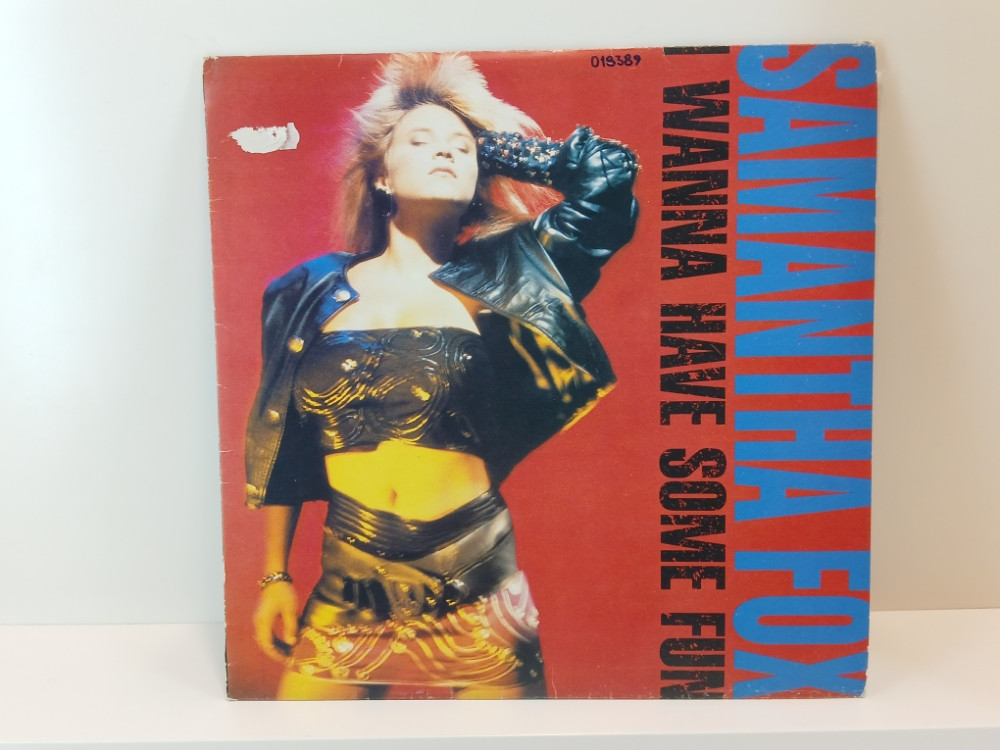 SAMANTHA FOX- I WANNA HAVE SOME FUN -LP GRAMOFONSKA PLOČA