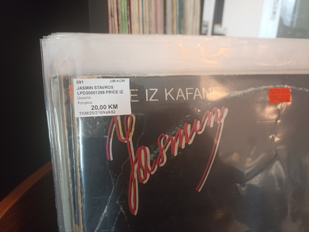 JASMIN STAVROS - PRIČE IZ KAFANE LP GRAMOFONSKA PLOČA