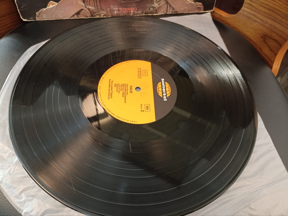 HAIR - THE LONDON THEATRE ENSEMBLE AND CHORUS - LP