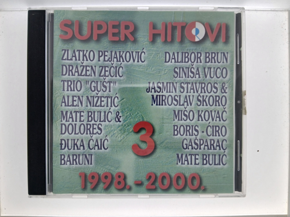 SUPER HITOVI 3 - 1998.-2000. - CD CROATIA RECORDS