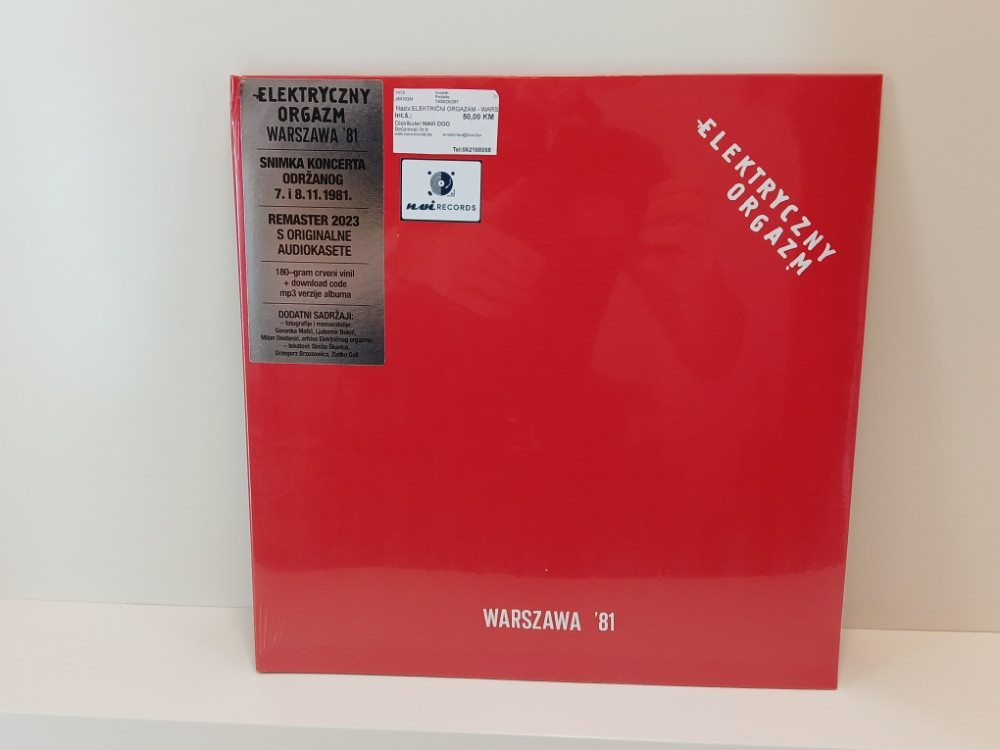 ELEKTRIČNI ORGAZAM - Warszawa 81 LP NAVIRECORDS.BA