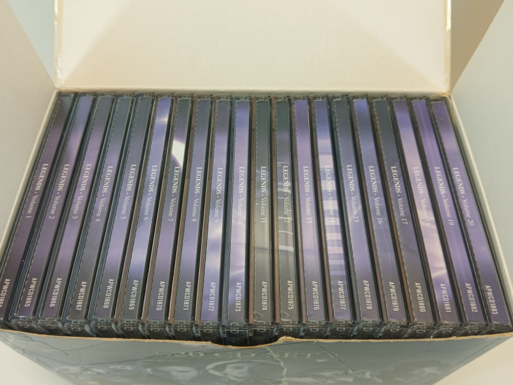 LEGENDS - 20 CD SET - ELVIS PRESLEY, IKE & TINA TURNER, BOB...