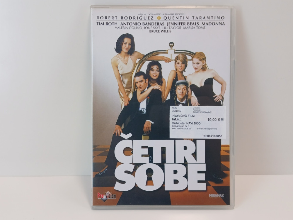 ČETIRI SOBE - PRO VISION DVD VIDEO - NAVIRECORDS.BA