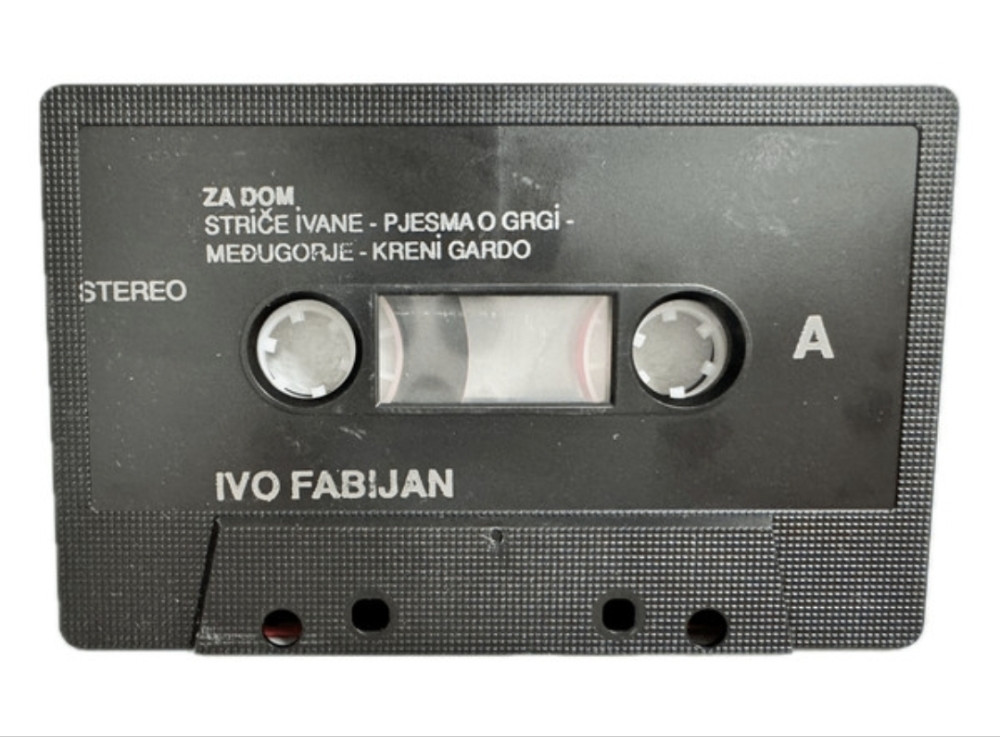 IVO FABIJAN - ZA DOM - AUDIO KASETA - navirecords.ba