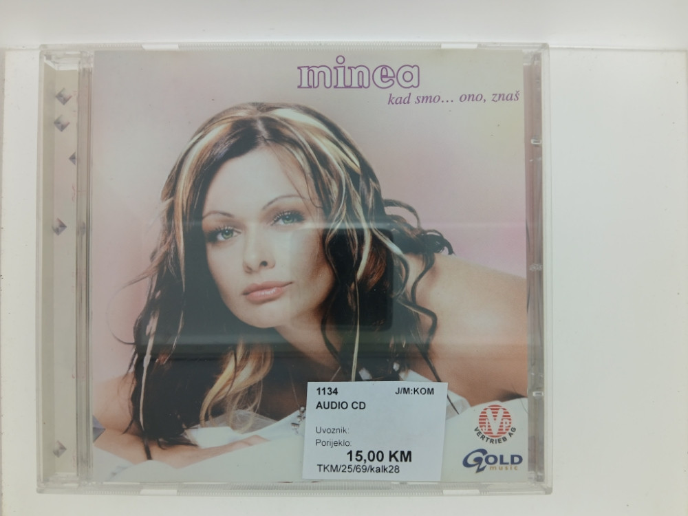 MINEA - KAD SMO..ONO, ZNAŠ - CD