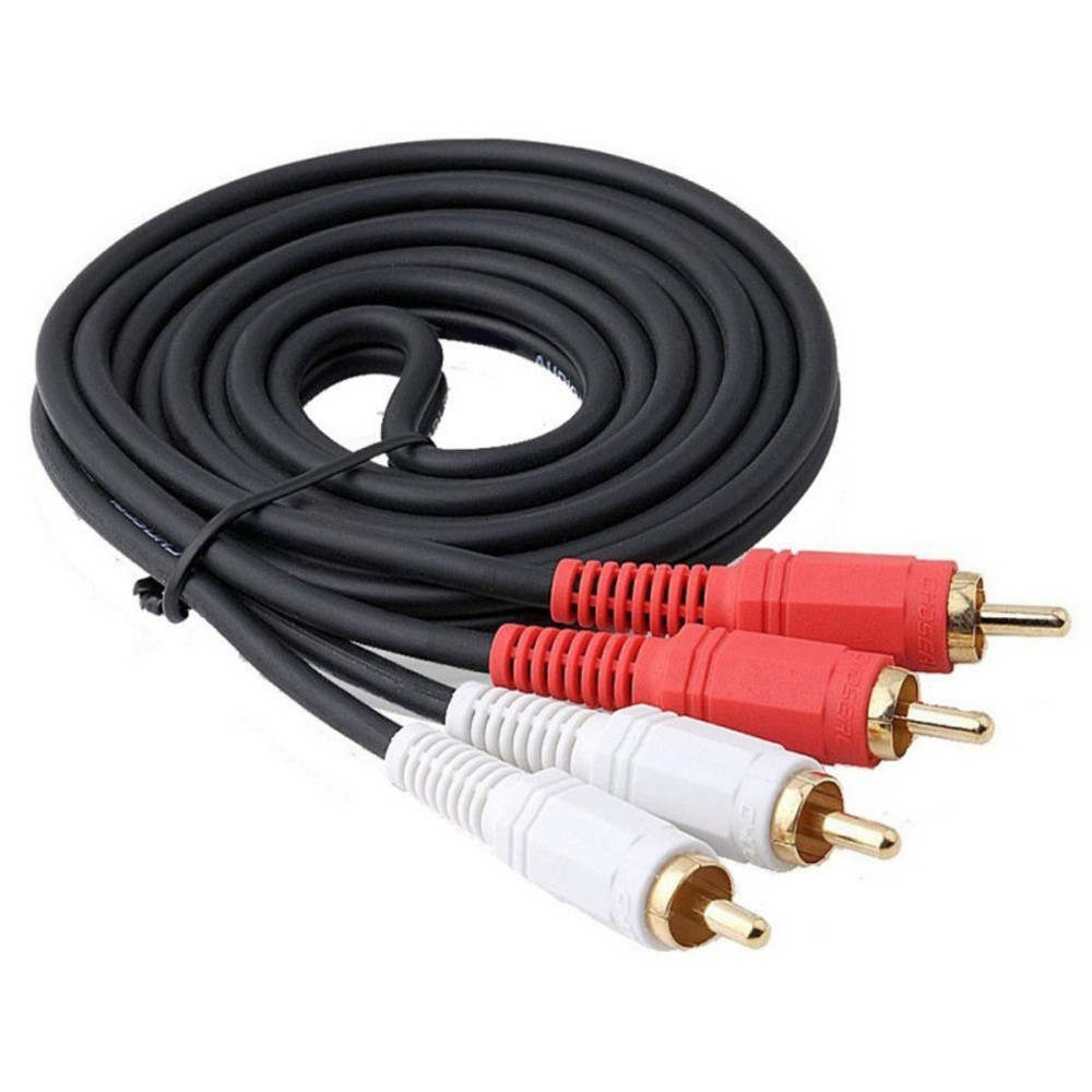 2RCA TO 2RCA AUDIO STEREO KABLO GRAMOFON POJAČALO