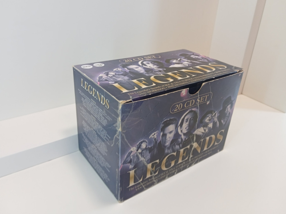 LEGENDS - 20 CD SET - ELVIS PRESLEY, IKE & TINA TURNER, BOB...