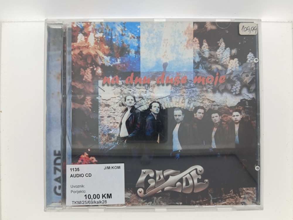 GAZDE - NA DNU DUŠE MOJE - CD - NAVI DOO