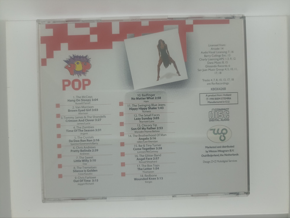 THE POP BOX - 4 CD - POP KOLEKCIJA - KOKTEL CD NAVI