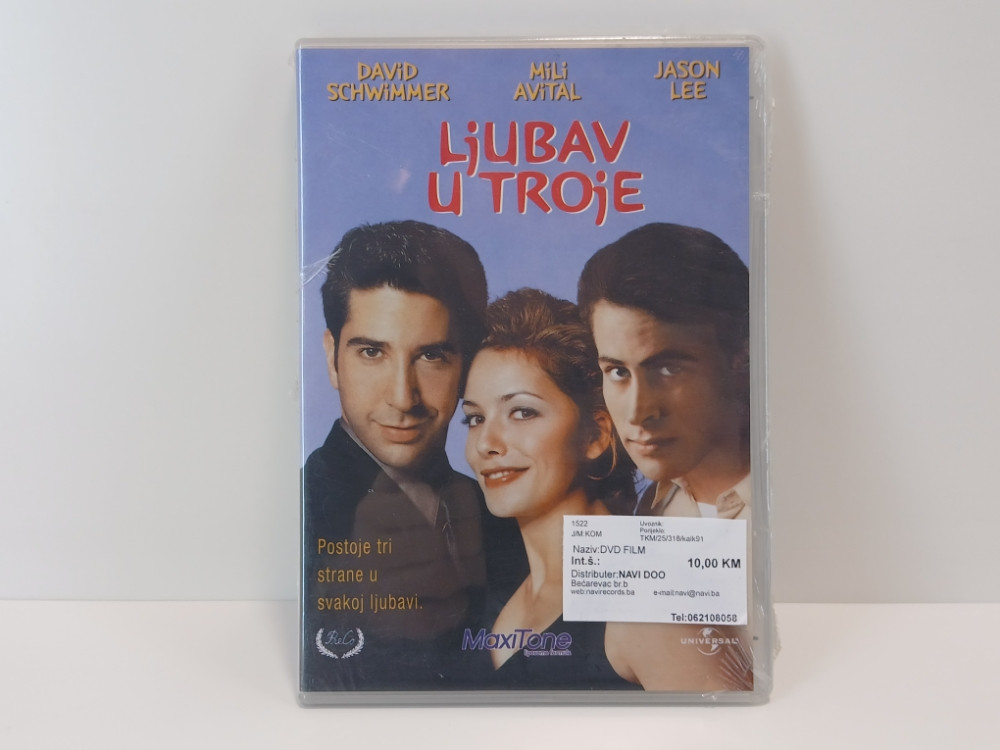 LJUBAV U TROJE - DVD VIDEO - NAVIRECORDS TUZLA
