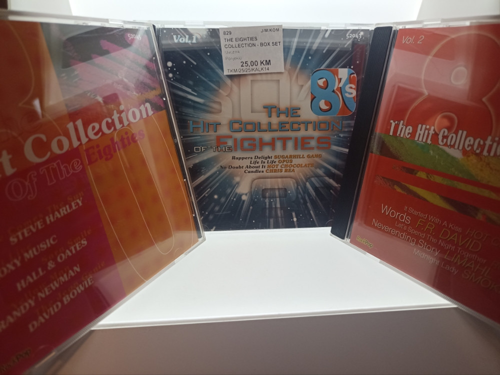 BOX SET 3 CD - 80"te OSAMDESETE KOLEKCIJA . NAVI DOO