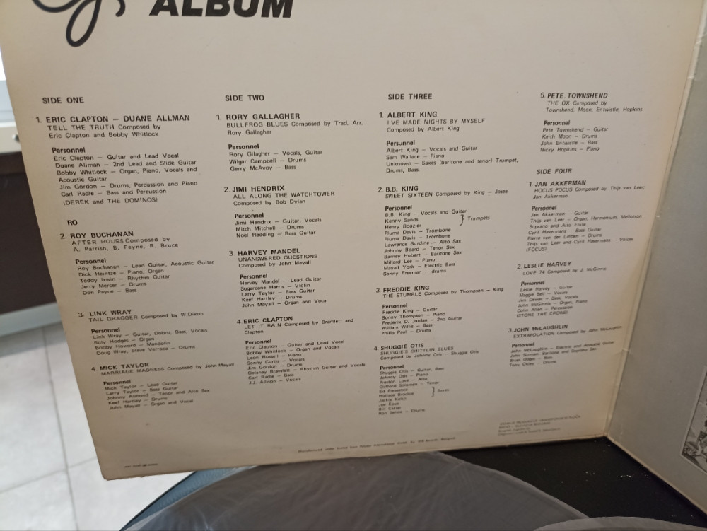 THE GUITAR ALBUM - 2 LP GRAMOFONSKA PLOČA - NAVIRECORDS
