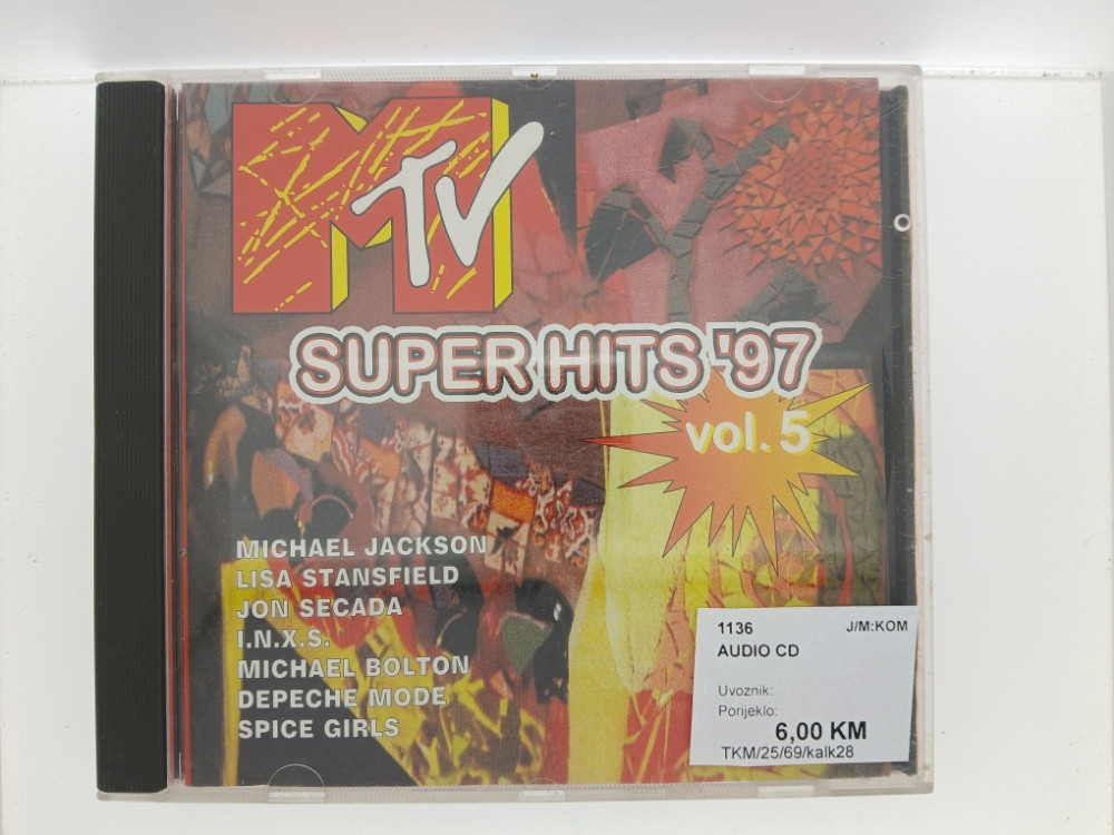 MTV - SUPER HITS "97 VOL. 5 - CD