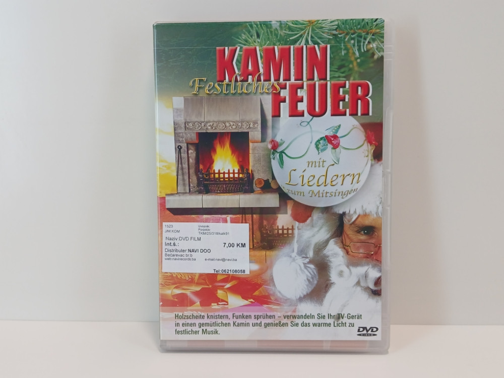 FESTLICHES KAMIN FEUER - MIT LIEDERN ZUM MITSINGEN - DVD VIDEO