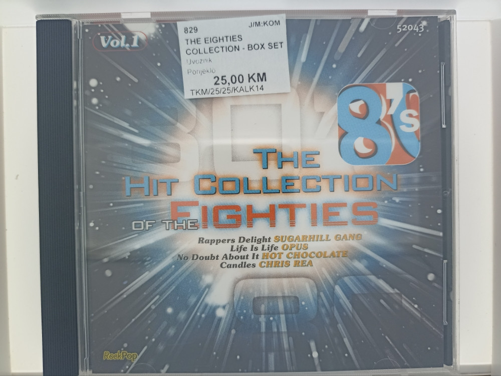 BOX SET 3 CD - 80"te OSAMDESETE KOLEKCIJA . NAVI DOO