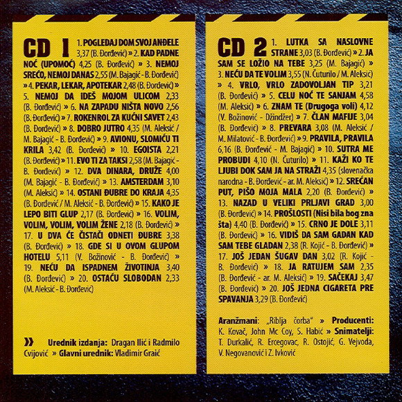 Riblja Čorba - Najbolje I Bolje Od Najboljeg 2 CD