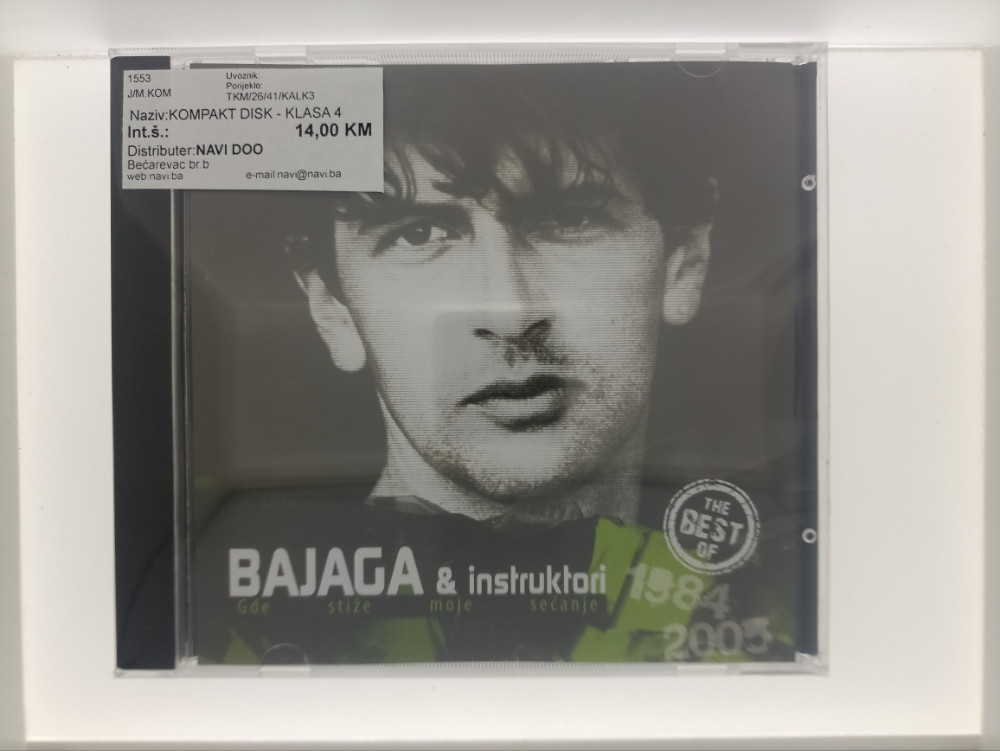 BAJAGA I INSTRUKTORI - THE BEST OF - CD - NAVIRECORDS.BA