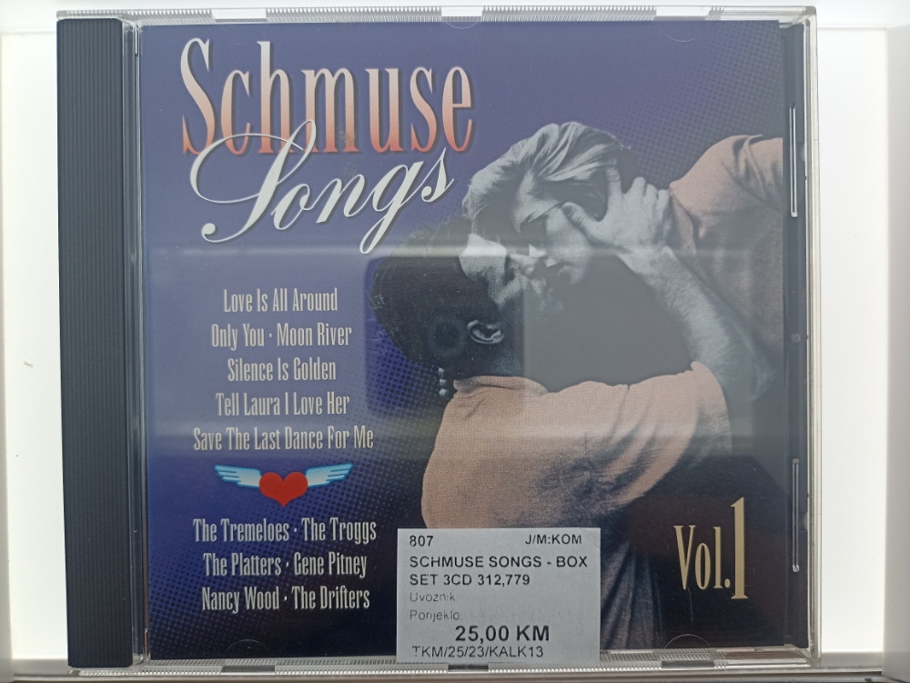 LJUBAVNE PJESME - BOX SET 3 CD - KOKTEL - NAVI DOO TZ