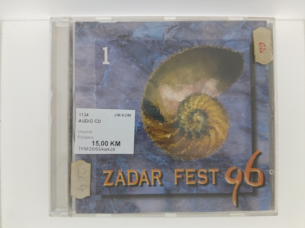 ZADAR FEST 96 - 1 - CD NAVI RECORDS