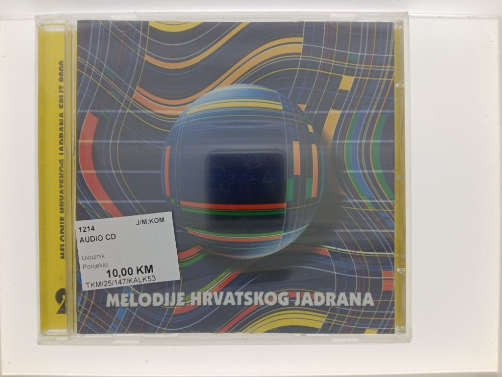 MELODIJE HRVATSKOG JADRAN 2 - CD NAVI DOO