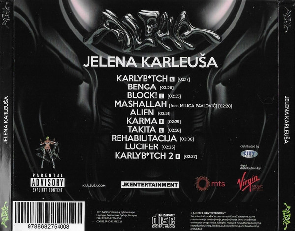 JELENA KARLEUŠA - ALPHA - CD - NAVIRECORDS.BA
