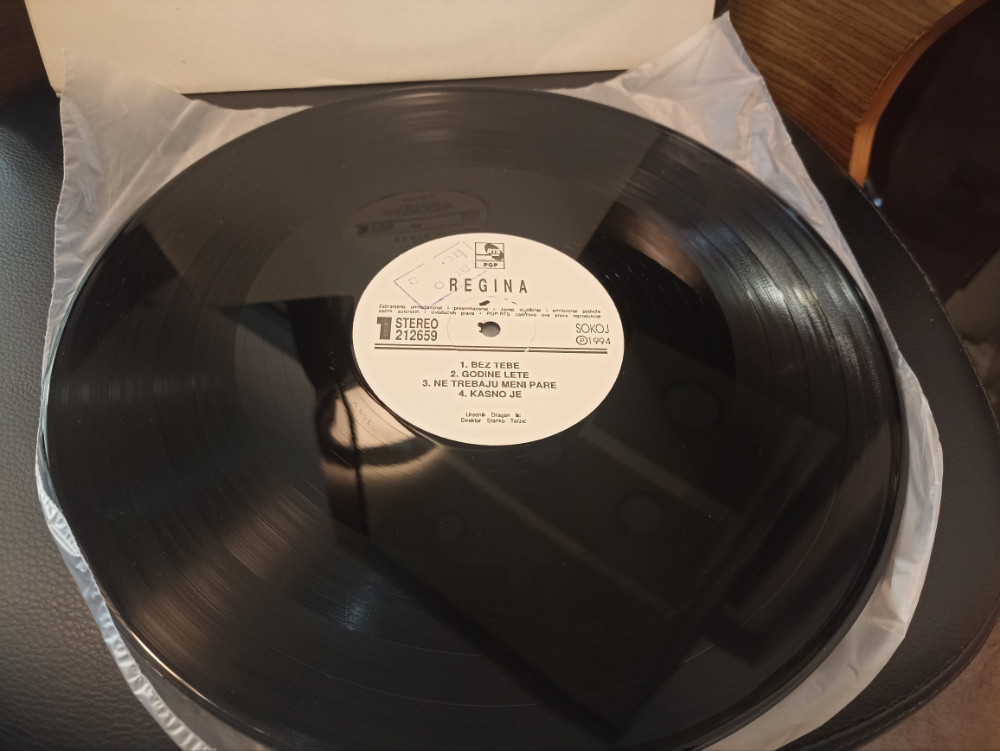 REGINA - GODINE LETE - PROMO LP PLOČA 1994 NAVI RECORDS