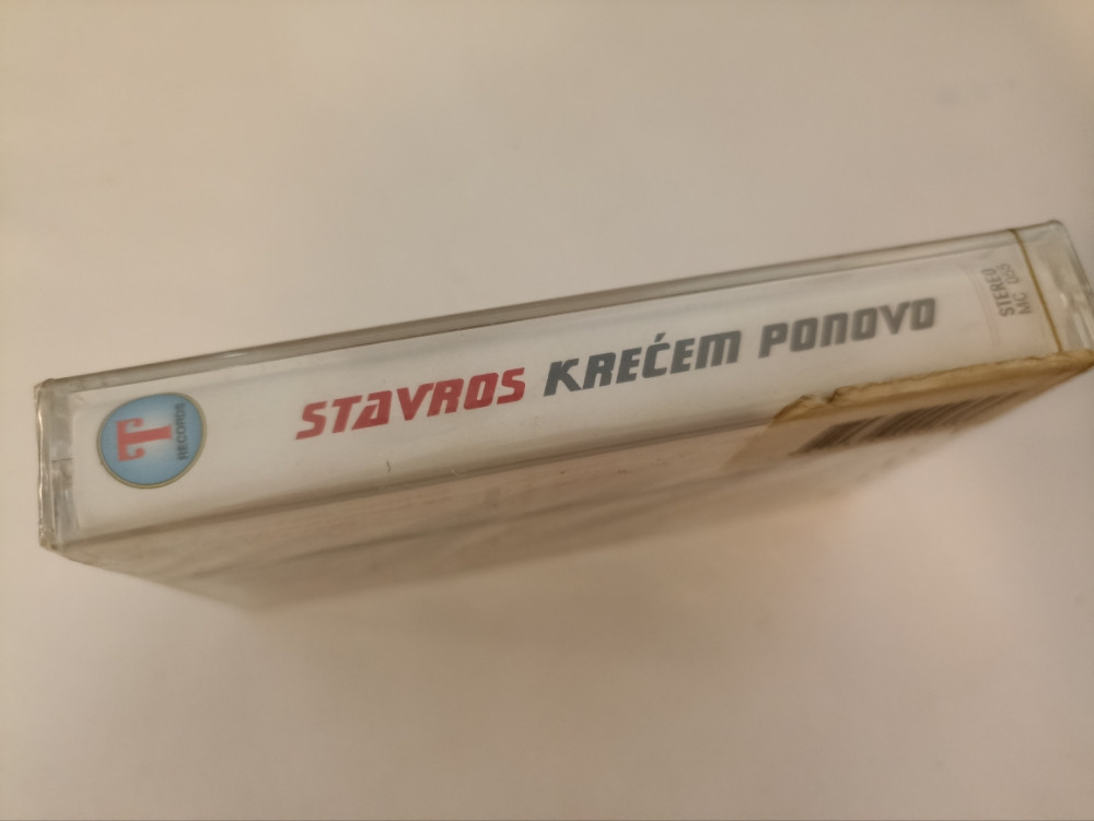 JASMIN STAVROS - KREĆEM PONOVO - NOVA KASETA