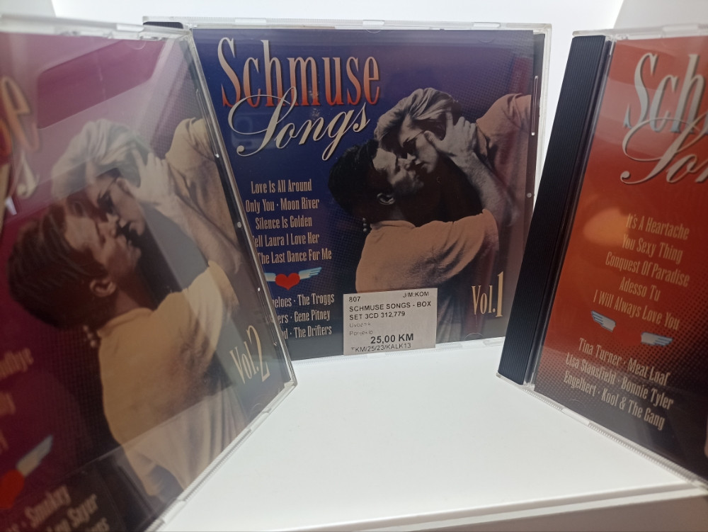 LJUBAVNE PJESME - BOX SET 3 CD - KOKTEL - NAVI DOO TZ