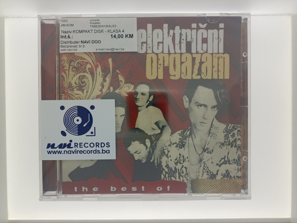 ELEKTRIČNI ORGAZAM - THE BEST OF - CD - NAVIRECORDS.BA
