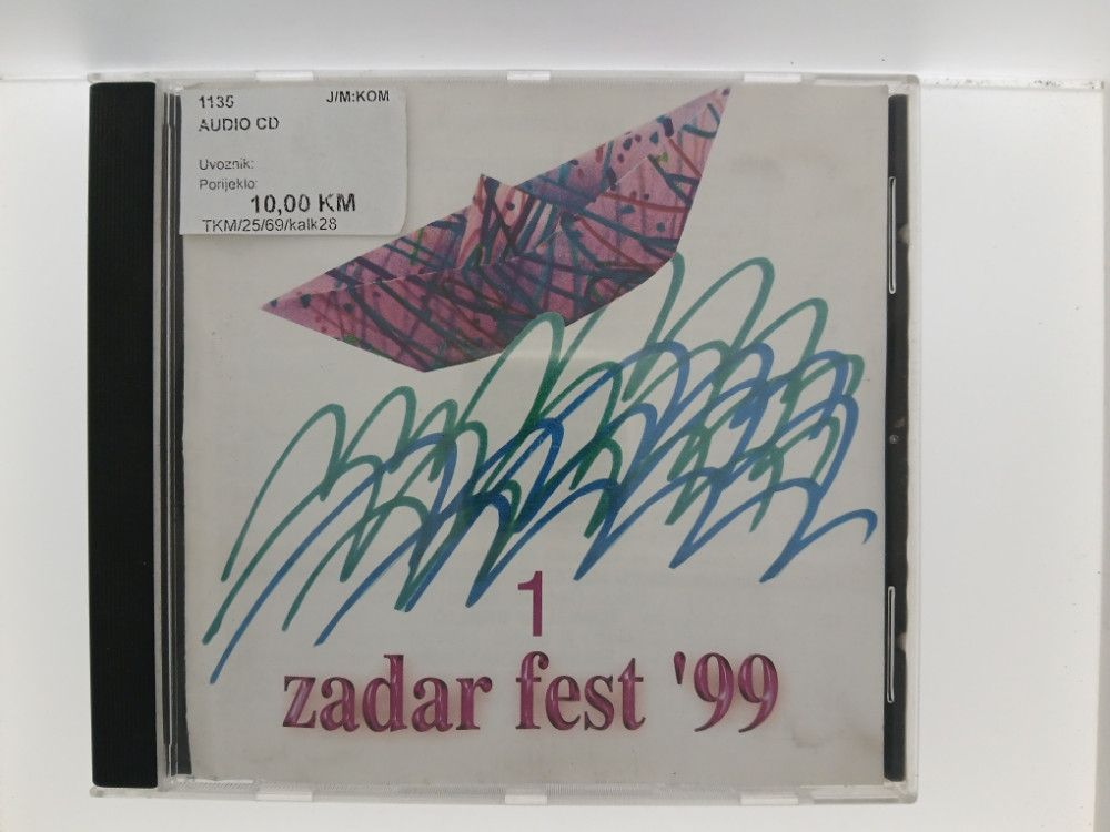1 ZADAR FEST "99 - CROATIA RECORDS - CD