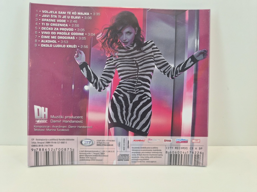 MAYA BEROVIĆ - OPASNE VODE - LUKSUZNO IZDANJE CD - NAVIRECORDS.BA